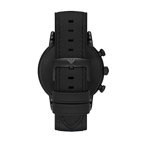 Emporio Armani Luigi Black Dial Men 46mm
