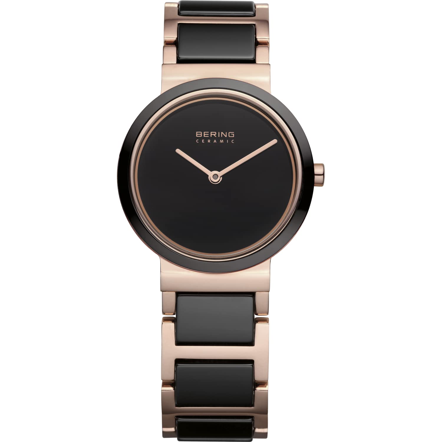 Bering Ceramic Black Dial Women 29mm
