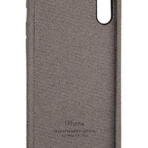 Fabric Cover For iPhone XS Max - Dark Grey