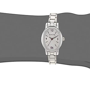 Sonata Silver Dial & Silver Stainless Steel Strap