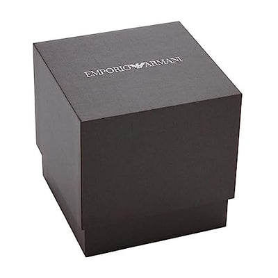 Emporio Armani Luigi Black Dial Men 46mm