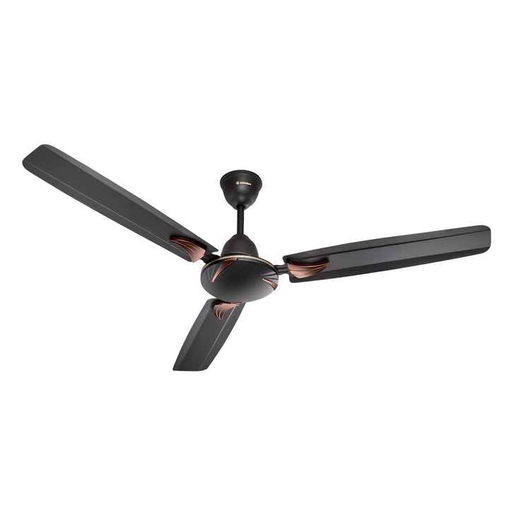 Candes Arena 900mm High-Speed Decorative Ceiling Fans for Home | BEE Star Rated 405 RPM Anti-Dust | 2 Years Warranty (Coffee Brown) Pack of 1