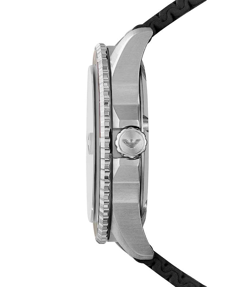 Emporio Armani Diver Black Dial Men 43mm