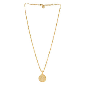 18K Gold Plated Air Element Necklace