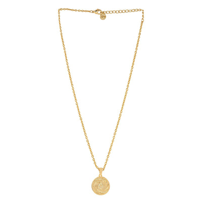 18K Gold Plated Air Element Necklace