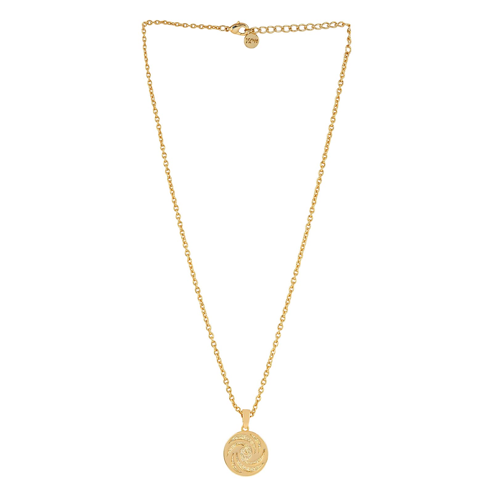 18K Gold Plated Air Element Necklace