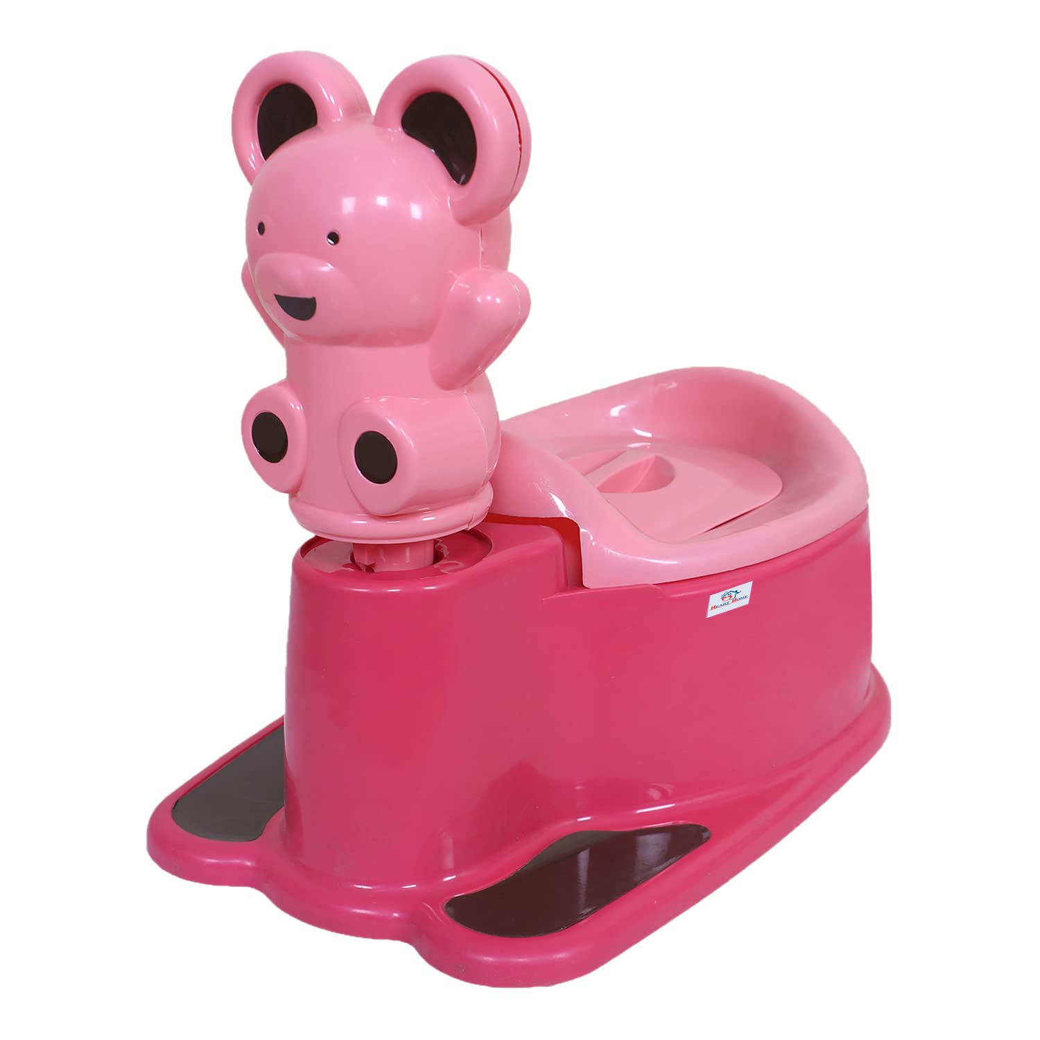 Kuber Industries Potty Training Seat|Portable Baby Potty Seat|Kids Potty Seat|Potty Seat For 1 + Year Child|PINK