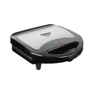 Maharaj Perfeito Breakfast 750 Watts Grill Sandwich Maker | Silver & Black