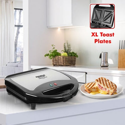 Maharaj Perfeito Breakfast 750 Watts Toast Sandwich Maker | Black