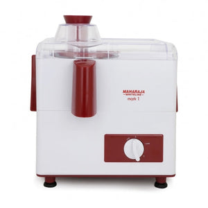 Maharaja Mark 1 450 Watts Juicer Mixer Grinder with 2 Jars | Red & White