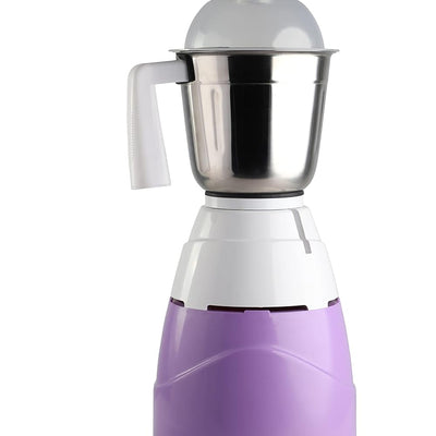 Maharaja Whiteline Mixtron DLX 750 Watts Mixer Grinder with 3 jars | Laverder & White