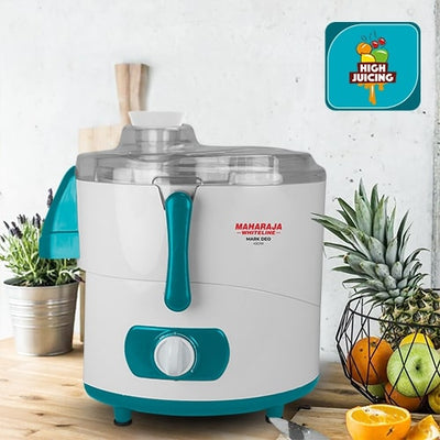 Maharaja Mark Deo Plus 450 Watts Juicer Mixer Grinder with 2 Jars | Purple & White