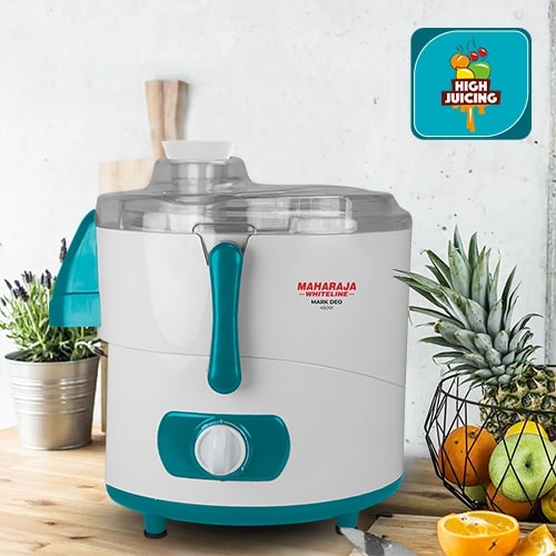Maharaja Mark Deo Plus 450 Watts Juicer Mixer Grinder with 2 Jars | Purple & White