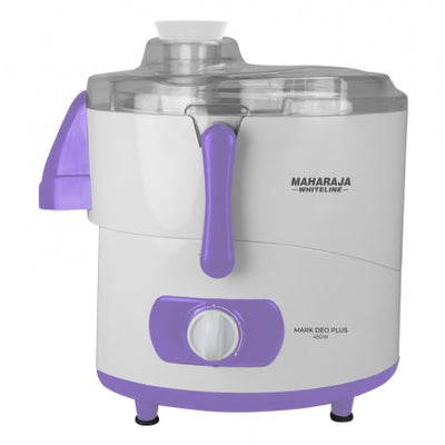 Maharaja Mark Deo Plus 450 Watts Juicer Mixer Grinder with 2 Jars | Purple & White
