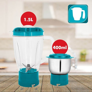 Maharaja Mark Deo Plus 450 Watts Juicer Mixer Grinder with 2 Jars | Purple & White