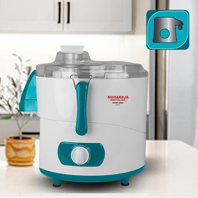 Maharaja Mark Deo Plus 450 Watts Juicer Mixer Grinder with 2 Jars | Purple & White