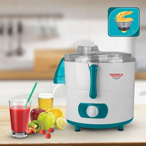 Maharaja Mark Deo Plus 450 Watts Juicer Mixer Grinder with 2 Jars | Purple & White