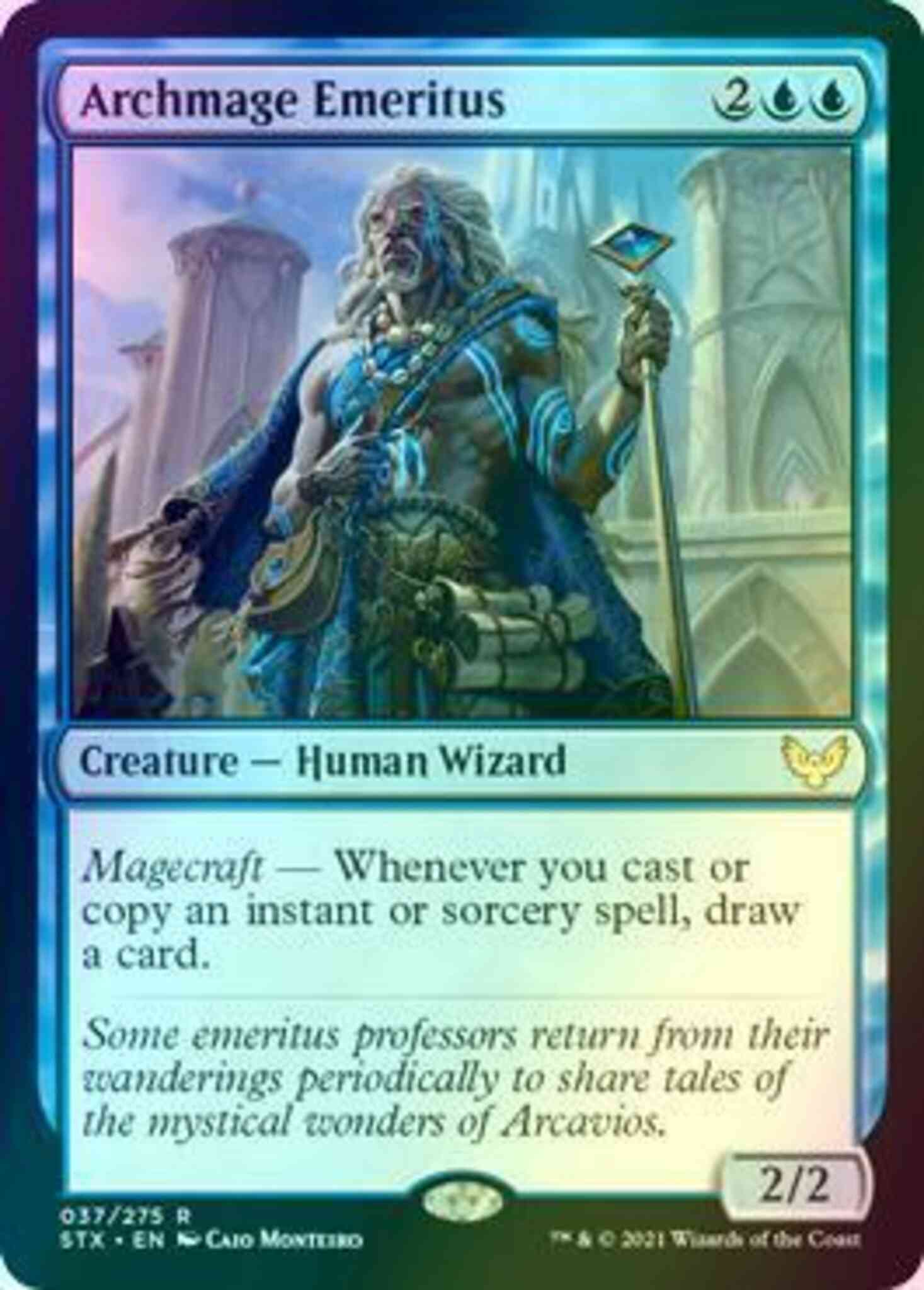Archmage Emeritus [37] [Strixhaven: School of Mages] [Foil]