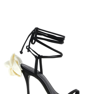 Magda Butrym Satin Sandals
