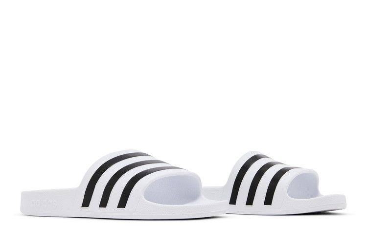 adidas Adilette Aqua Slides Cloud White