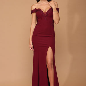 Eva Fashion EV5237 Burgundy XL Sale