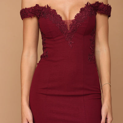 Eva Fashion EV5237 Burgundy M Sale
