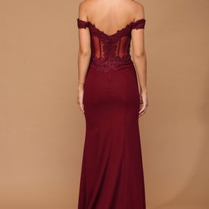 Eva Fashion EV5237 Burgundy XL Sale