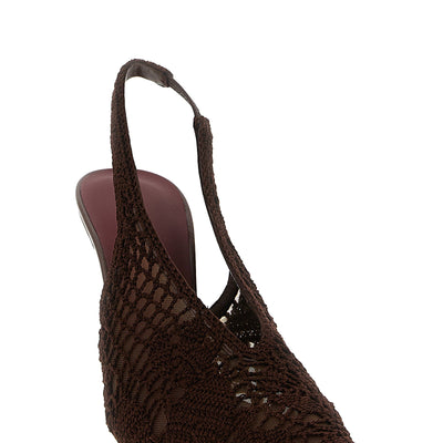Magda Butrym Crochet Slingback