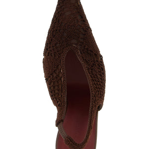 Magda Butrym Crochet Slingback