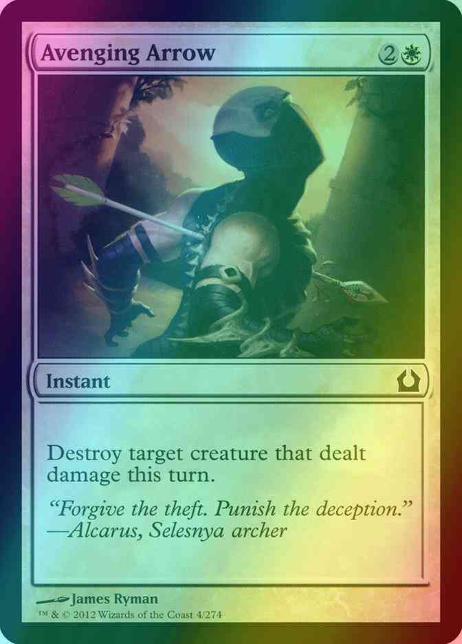 Avenging Arrow [4] [Return To Ravnica] [Foil]