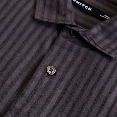 Grey Stripes Slim Fit Shirt