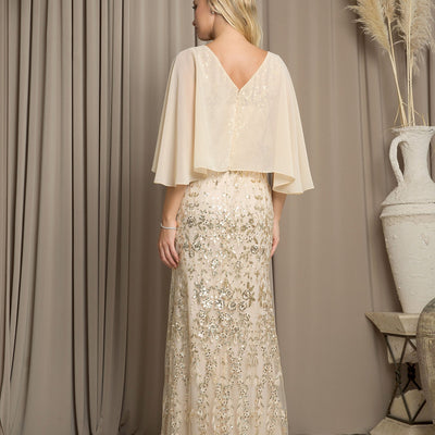 Eva Fashion 5255 Champagne 3XL Sale