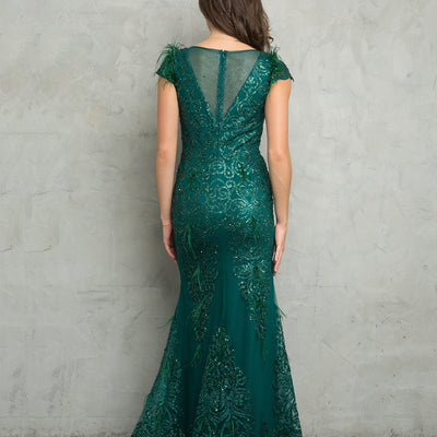 Eva Fashion 5264 Hunter Green S Sale