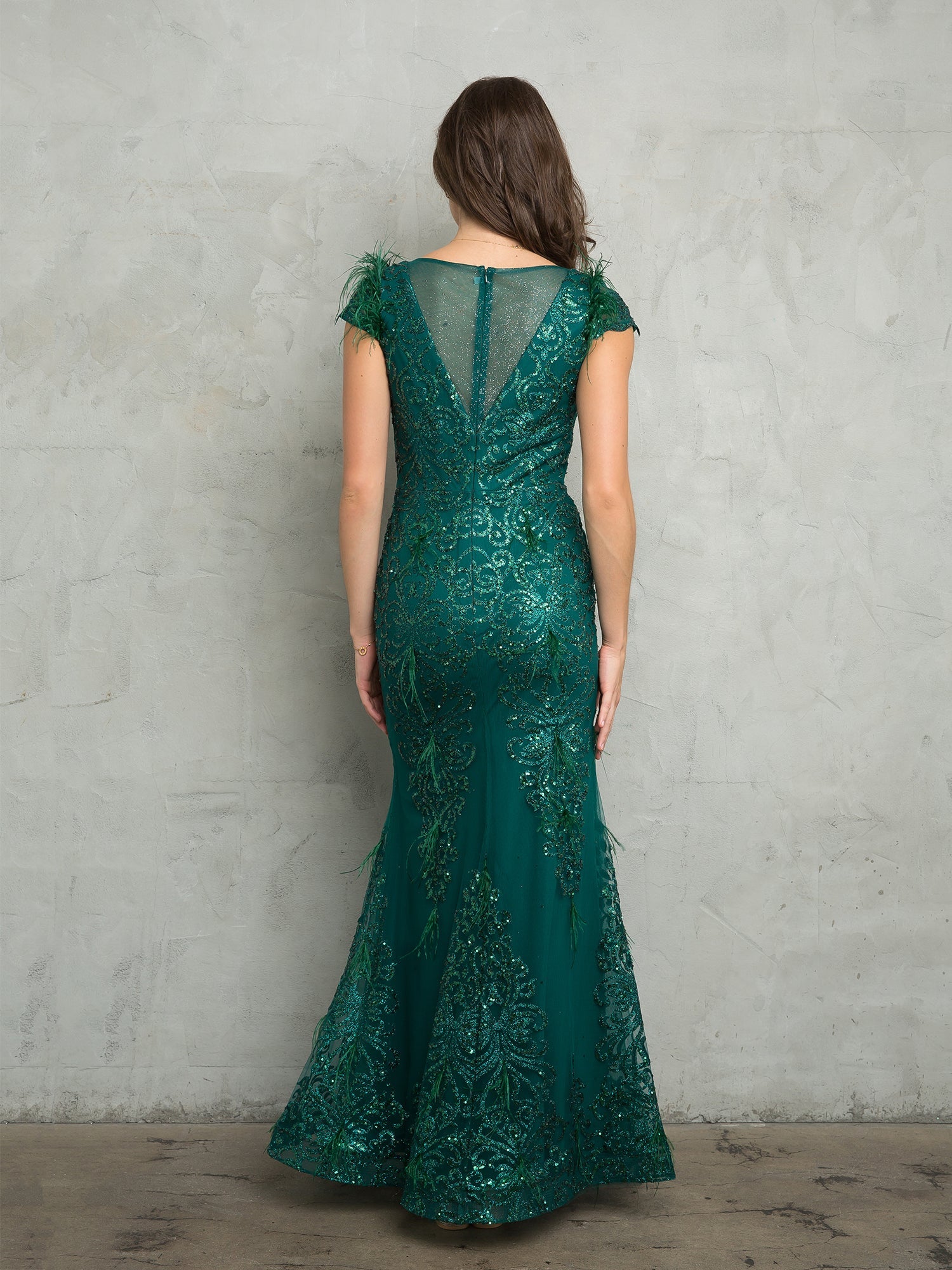 Eva Fashion 5264 Hunter Green S Sale