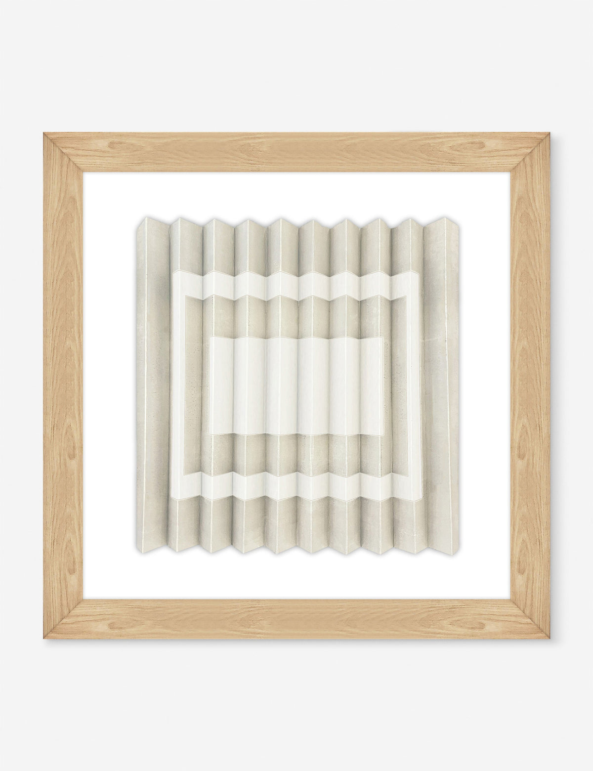 Pleated Rectangle by Bobby Berk