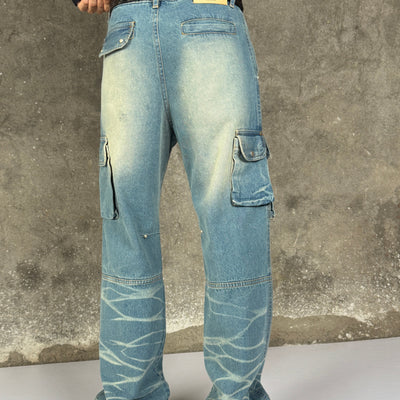 Crackle Cargo-Indigo Tint