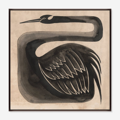 Midnight Swan Wall Art by D’Alessandro Léon