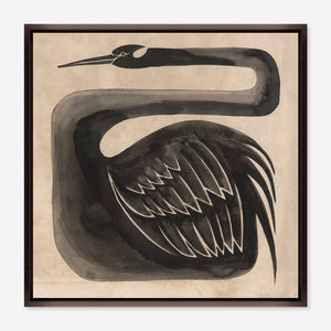 Midnight Swan Wall Art by D’Alessandro Léon