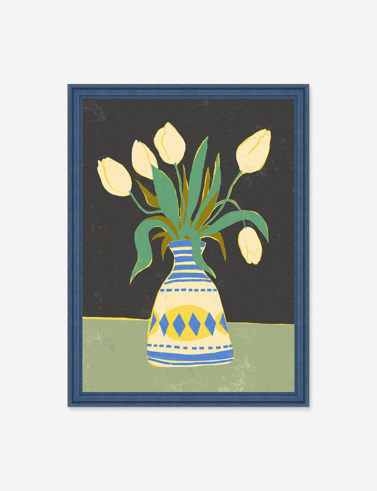 Spring Tulip Wall Art by Kathy Mann