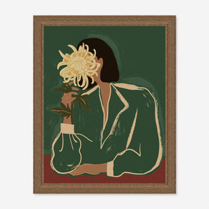 The Chrysanthemum Wall Art