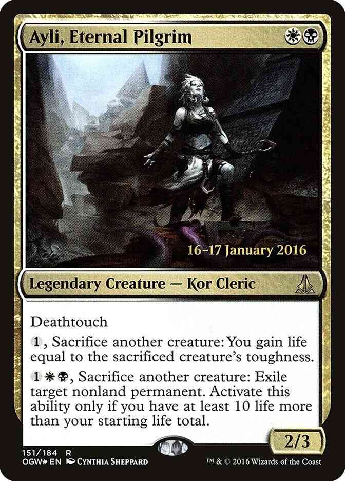 Ayli, Eternal Pilgrim [151s] [Oath of the Gatewatch Promos] [Foil]