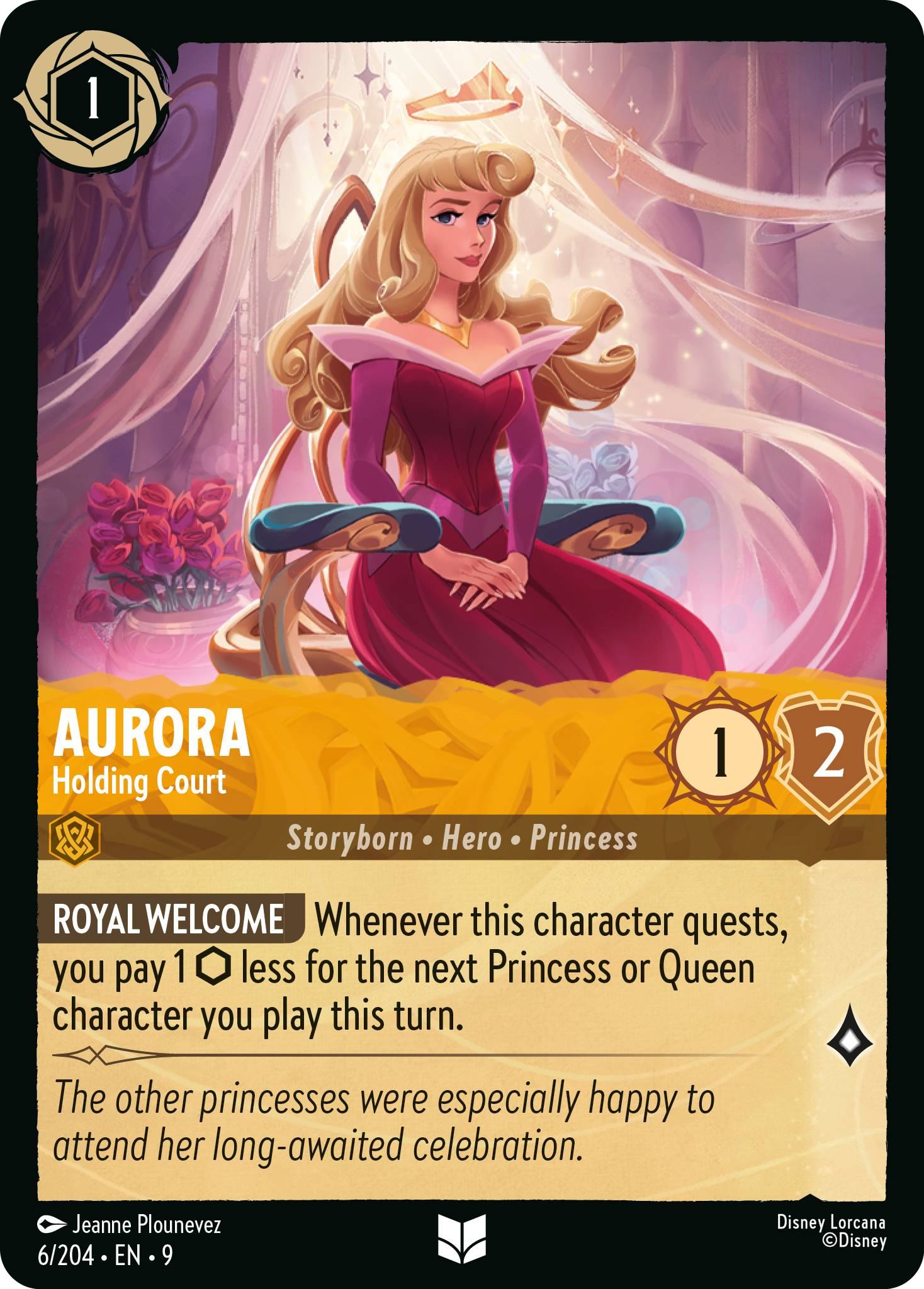 Aurora - Holding Court - 6/204 [Fabled] [Non-Foil]