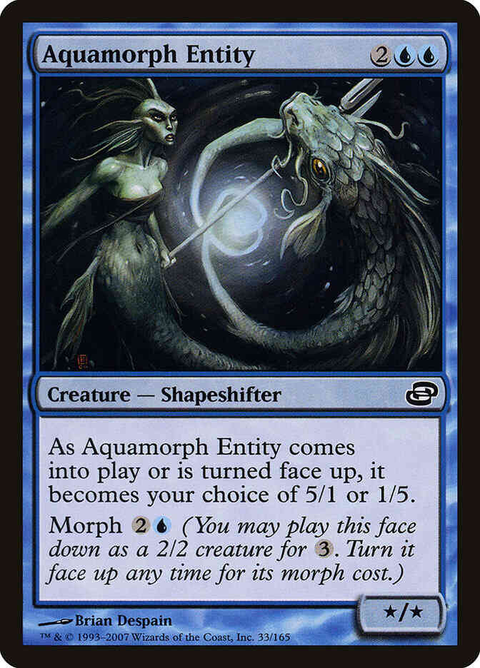 Aquamorph Entity [33] [Planar Chaos] [Non-Foil]