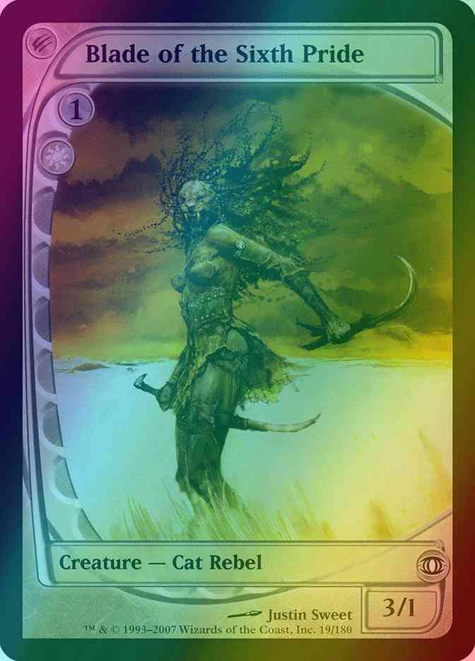 Blade of the Sixth Pride [19] [Future Sight] [Foil]