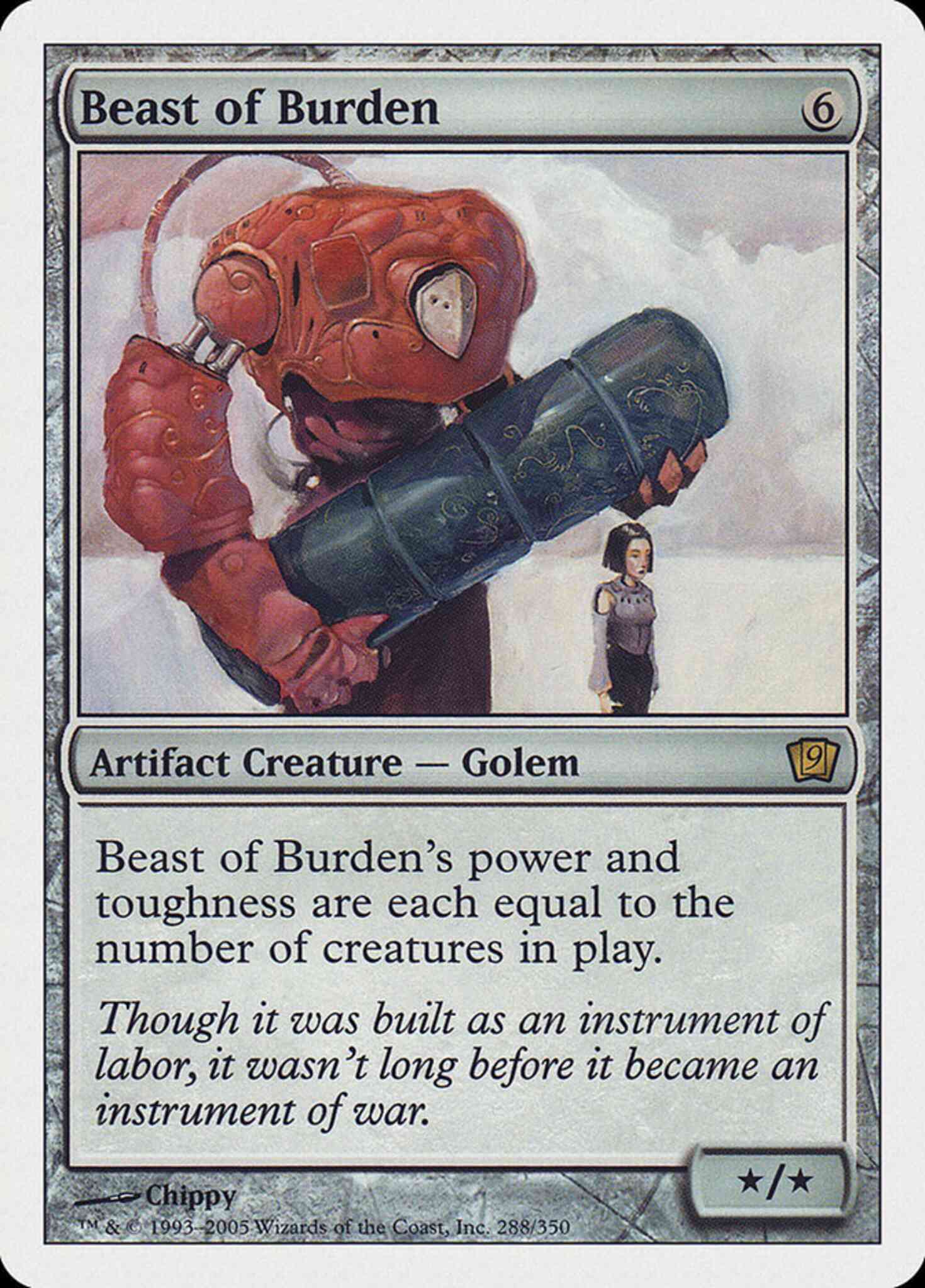 Beast of Burden [288] [Ninth Edition] [Non-Foil]