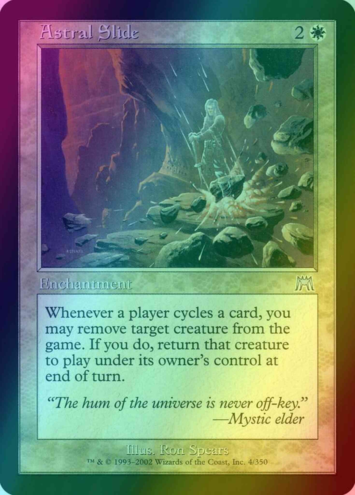 Astral Slide [4] [Onslaught] [Foil]