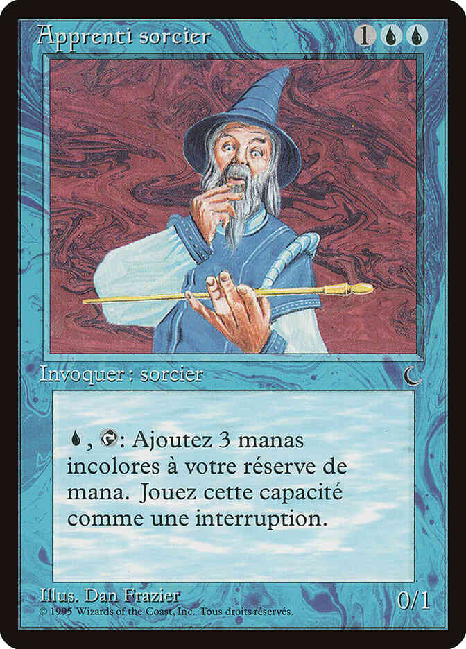 Apprentice Wizard - French [23] [Renaissance French] [Non-Foil]