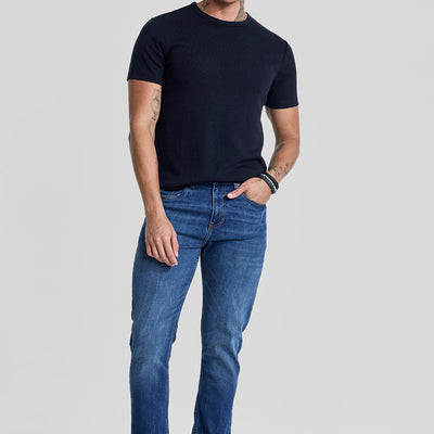 Blue Tapered Fit Jeans
