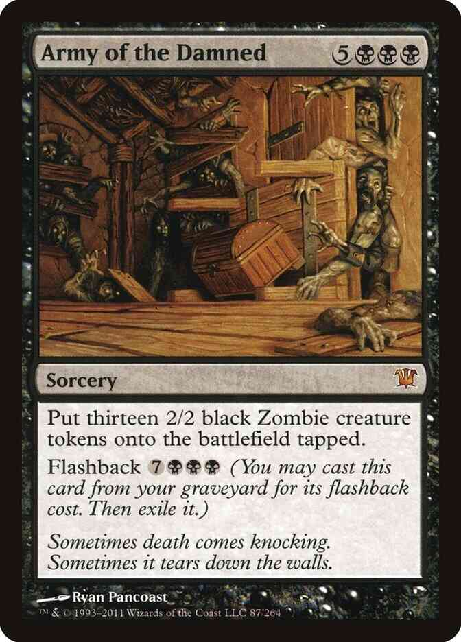 Army of the Damned [87] [Innistrad] [Non-Foil]