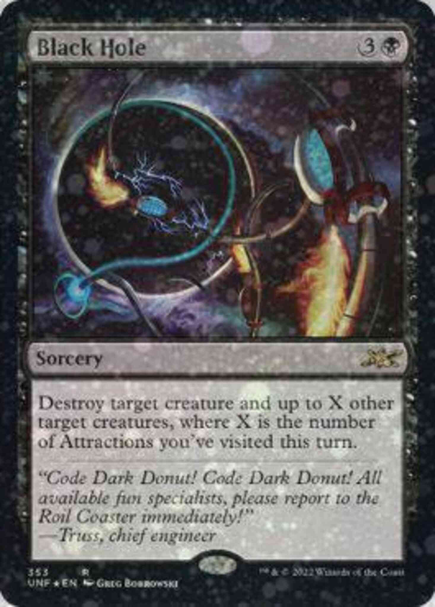 Black Hole [353] [Unfinity] [Galaxy Foil]